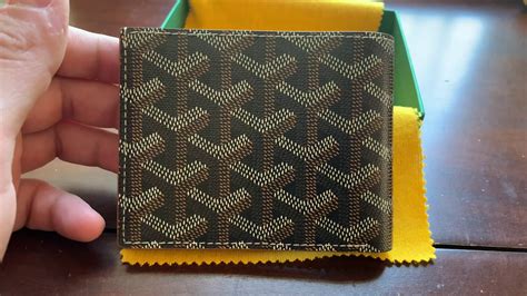 goyard wallet men|real goyard wallet.